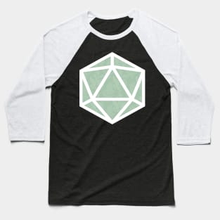 D20 Decal Badge - Elegance Green Baseball T-Shirt